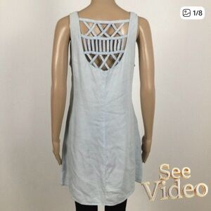 👛 2/20 WANT AND NEED Lattice Back Shift Dress